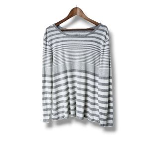 Old Navy Striped Soft Knit Long Sleeve Sweater | Women's XXL